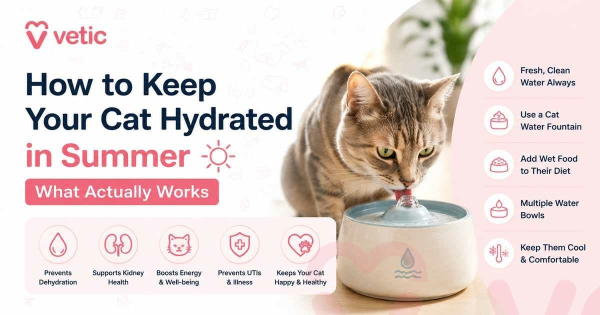 How to Keep Your Cat Hydrated in Summer: What Actually Works
