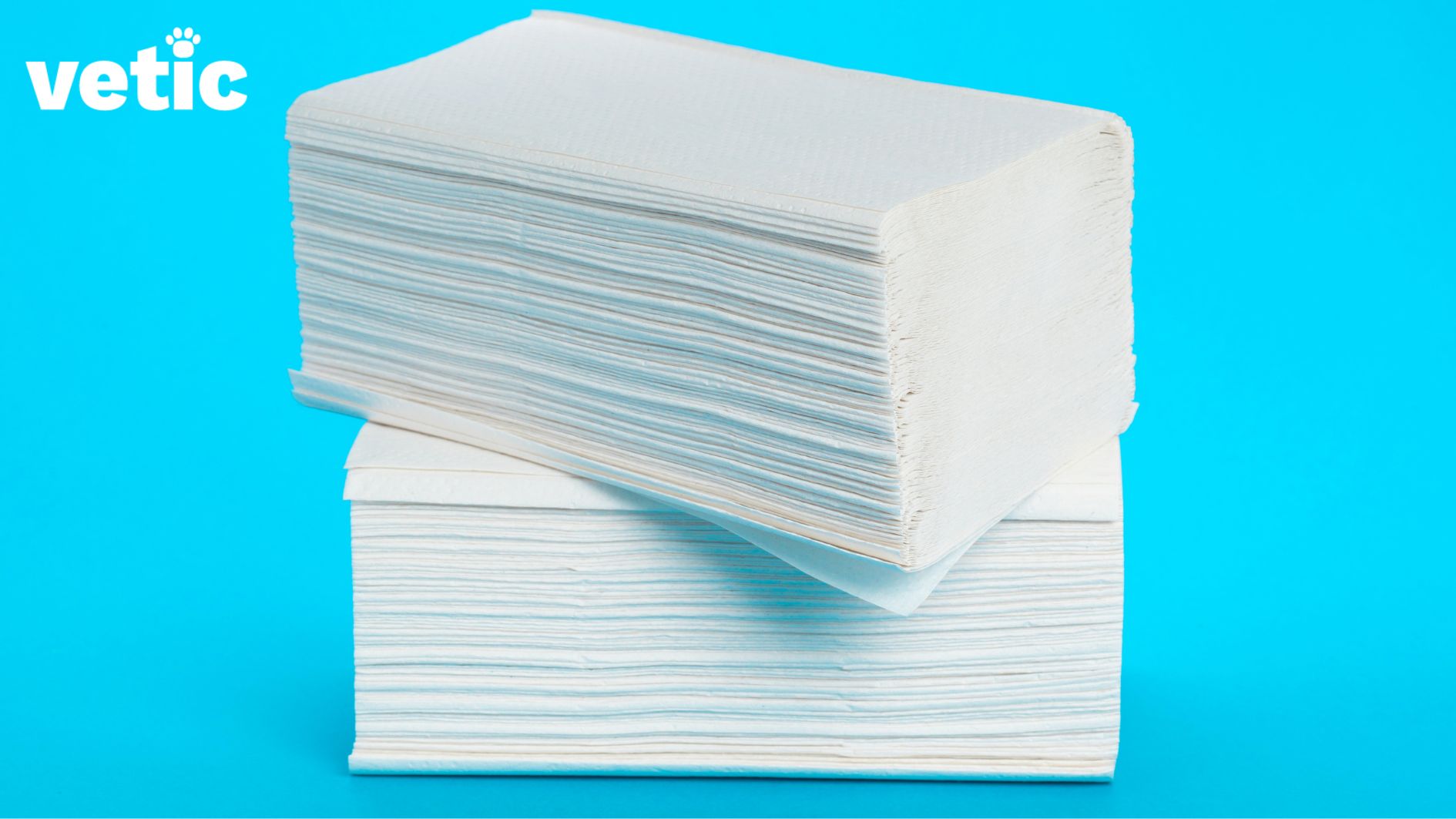 A stack of diaper sheets